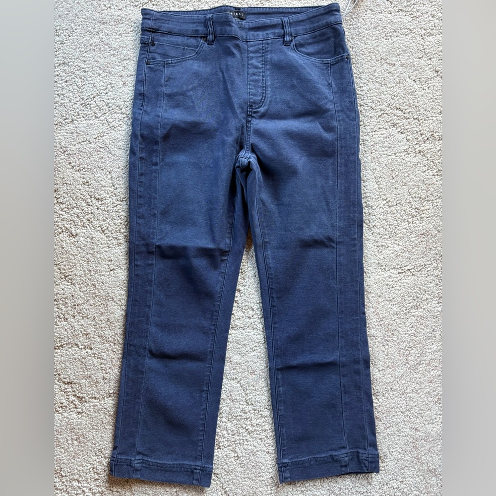 Tribal Women’s Pull On Dark Blue Straight Jeans